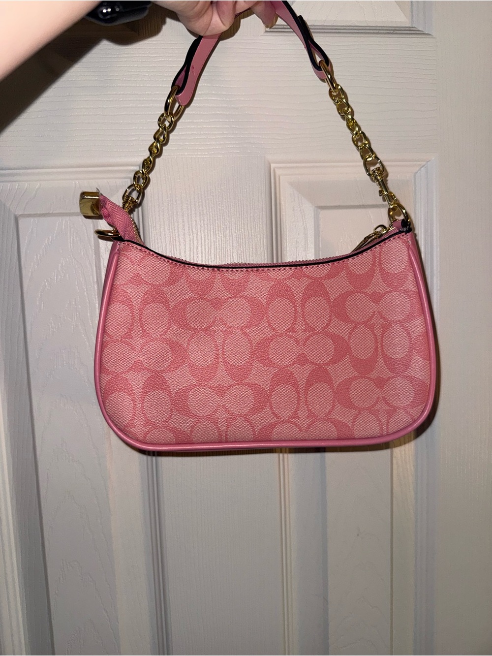 Pink Coach Purse - Picture 2 of 5